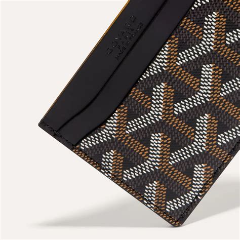 goyard saint sulpice card holder|authentic goyard card holder.